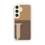 Slim Protection Case［ Original - initial two tone - J brown ］