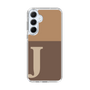 Slim Protection Case［ オリジナル - initial two tone - J brown ］