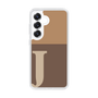 Slim Protection Case［ Original - initial two tone - J brown ］