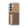 Slim Protection Case［ Original - initial two tone - J brown ］