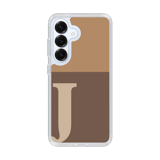 Slim Protection Case［ Original - initial two tone - J brown ］