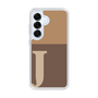 Slim Protection Case［ Original - initial two tone - J brown ］