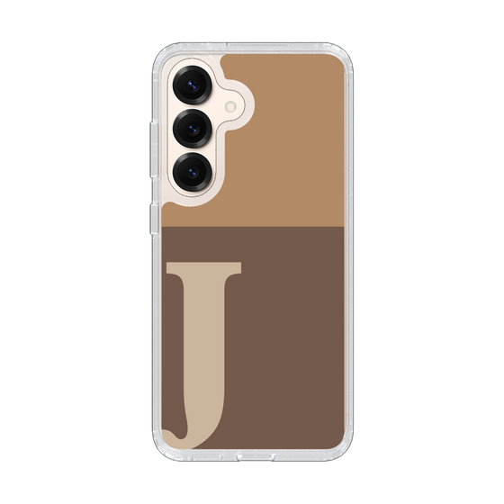 Slim Protection Case［ Original - initial two tone - J brown ］