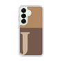 Slim Protection Case［ Original - initial two tone - J brown ］