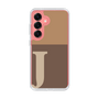 Slim Protection Case［ Original - initial two tone - J brown ］