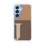 Slim Protection Case［ Original - initial two tone - J brown ］