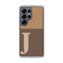 Slim Protection Case［ Original - initial two tone - J brown ］