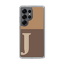 Slim Protection Case［ Original - initial two tone - J brown ］