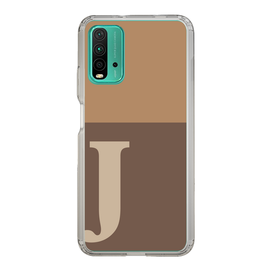 Slim Protection Case［ Original - initial two tone - J brown ］