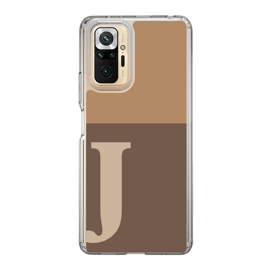 Slim Protection Case［ Original - initial two tone - J brown ］