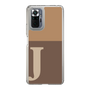Slim Protection Case［ Original - initial two tone - J brown ］