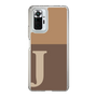 Slim Protection Case［ Original - initial two tone - J brown ］