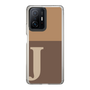 Slim Protection Case［ Original - initial two tone - J brown ］