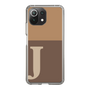 Slim Protection Case［ Original - initial two tone - J brown ］