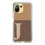 Slim Protection Case［ Original - initial two tone - J brown ］