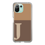 Slim Protection Case［ Original - initial two tone - J brown ］