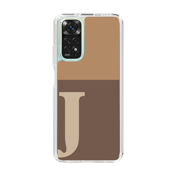 Slim Protection Case［ Original - initial two tone - J brown ］