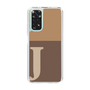 Slim Protection Case［ Original - initial two tone - J brown ］