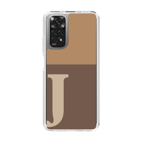 Slim Protection Case［ Original - initial two tone - J brown ］
