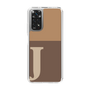 Slim Protection Case［ Original - initial two tone - J brown ］
