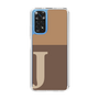 Slim Protection Case［ Original - initial two tone - J brown ］