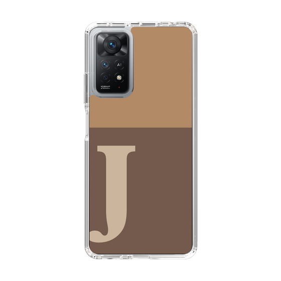 Slim Protection Case［ Original - initial two tone - J brown ］