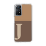 Slim Protection Case［ Original - initial two tone - J brown ］