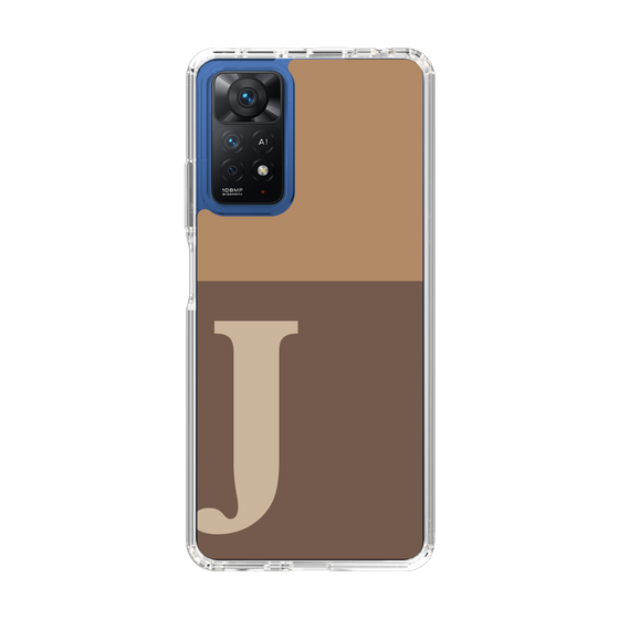 Slim Protection Case［ Original - initial two tone - J brown ］