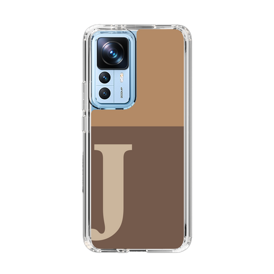 Slim Protection Case［ Original - initial two tone - J brown ］