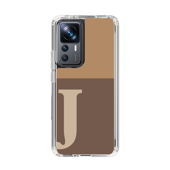 Slim Protection Case［ Original - initial two tone - J brown ］