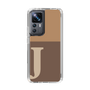 Slim Protection Case［ Original - initial two tone - J brown ］