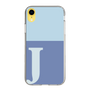Slim Protection Case［ Original - initial two tone - J blue ］