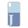 Slim Protection Case［ Original - initial two tone - J blue ］