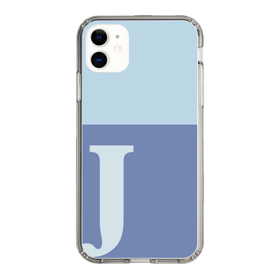 Slim Protection Case［ Original - initial two tone - J blue ］