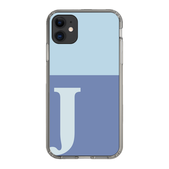 Slim Protection Case［ Original - initial two tone - J blue ］