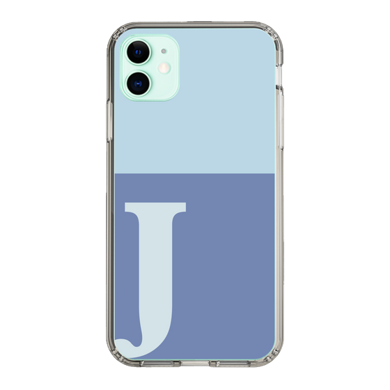 Slim Protection Case［ Original - initial two tone - J blue ］