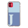 Slim Protection Case［ Original - initial two tone - J blue ］