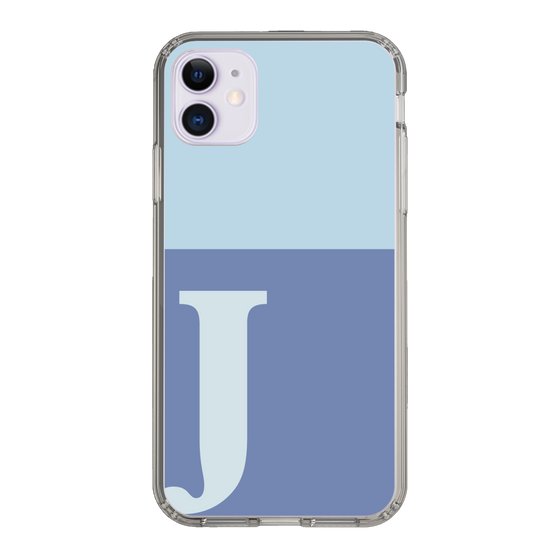 Slim Protection Case［ Original - initial two tone - J blue ］
