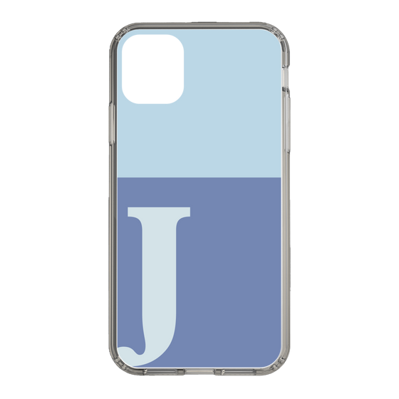 Slim Protection Case［ Original - initial two tone - J blue ］