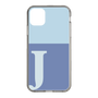 Slim Protection Case［ Original - initial two tone - J blue ］