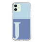Slim Protection Case［ Original - initial two tone - J blue ］