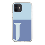 Slim Protection Case［ Original - initial two tone - J blue ］