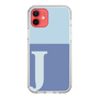 Slim Protection Case［ Original - initial two tone - J blue ］