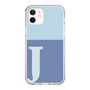 Slim Protection Case［ Original - initial two tone - J blue ］