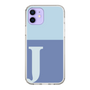 Slim Protection Case［ Original - initial two tone - J blue ］