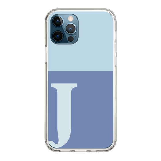 Slim Protection Case［ Original - initial two tone - J blue ］