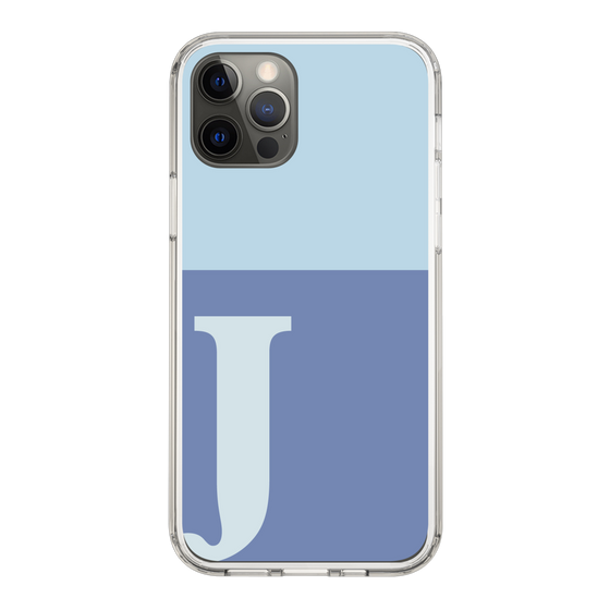 Slim Protection Case［ Original - initial two tone - J blue ］