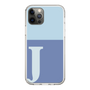 Slim Protection Case［ Original - initial two tone - J blue ］