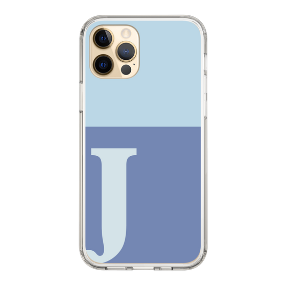 Slim Protection Case［ Original - initial two tone - J blue ］