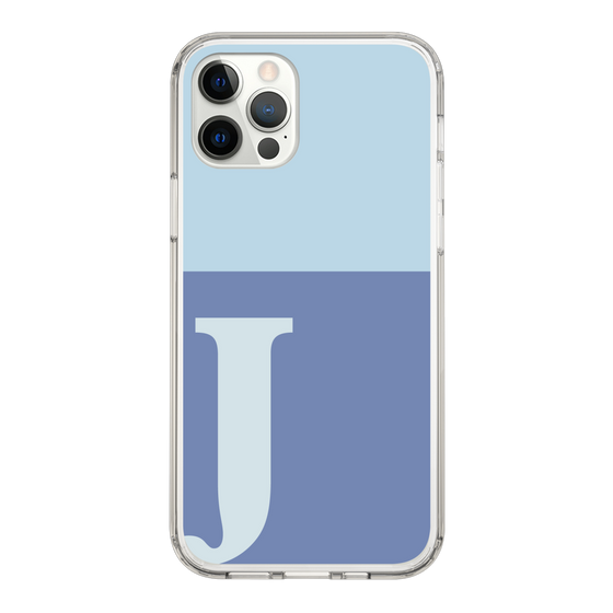 Slim Protection Case［ Original - initial two tone - J blue ］